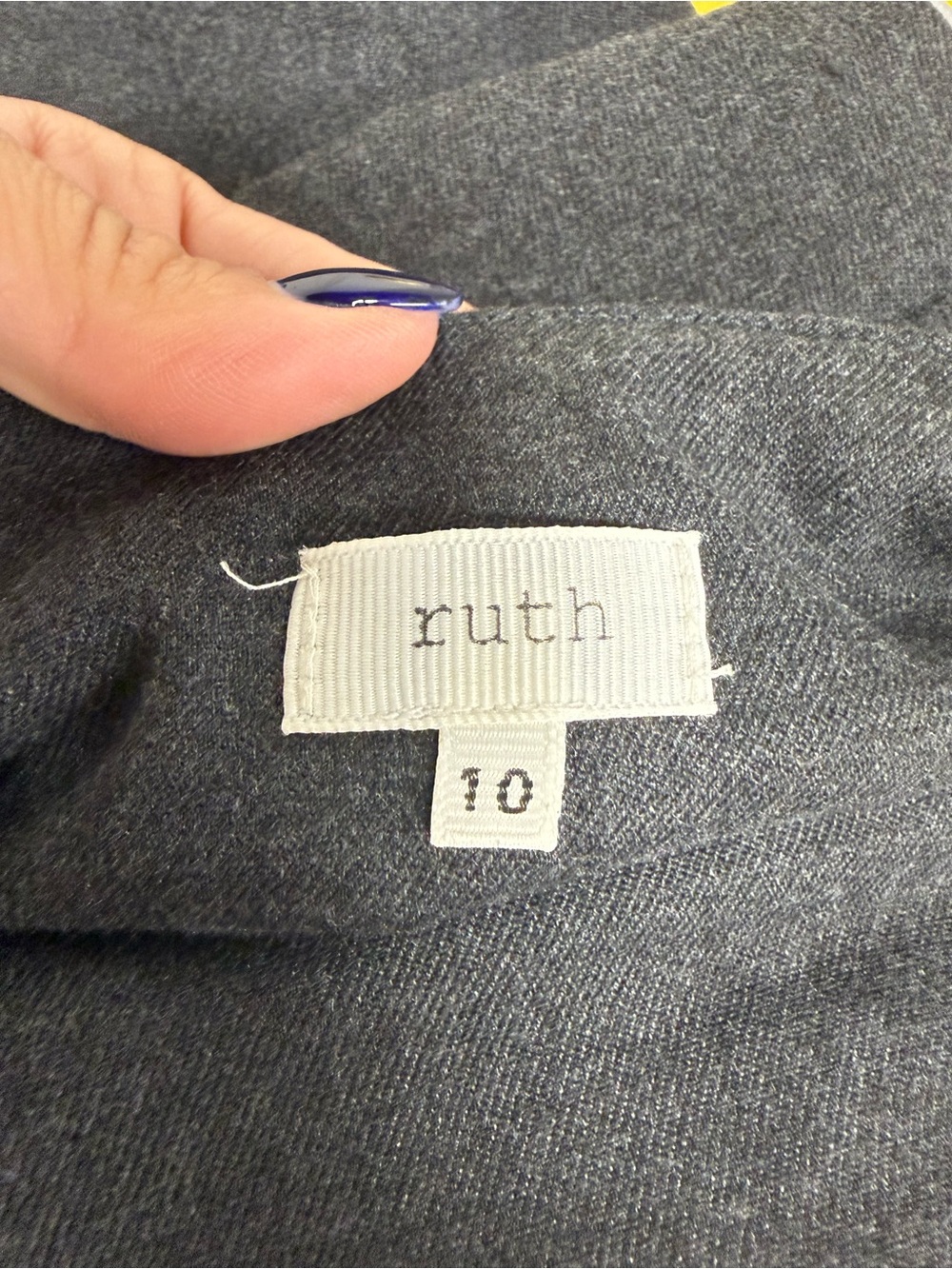 ruth Women's Gray Dress - Size 10